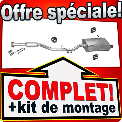 Ligne pot échappement pour - ligne,