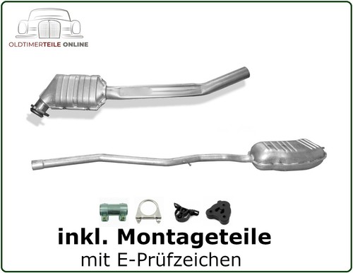 échappement kit pour - kit, bmw